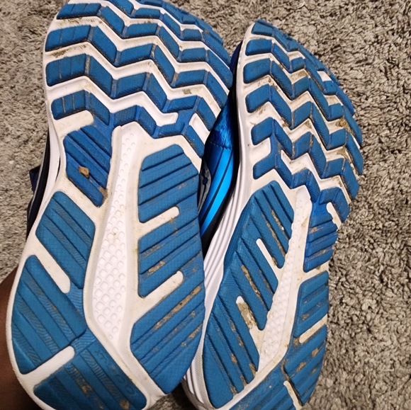 Saucony Triumph ISO 2 Blue & Black Running Shoes, Men’s 10 - Picture 4 of 5